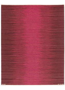 82. Claesson Koivisto Rune (CKR), a carpet, "Forell, Cerise" flat weave, ca 250 x 200 cm, signed AB MMF MC EK OR.