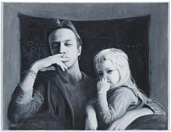 187. Ylva Ogland, "Min pappa och jag (med gobeläng)".