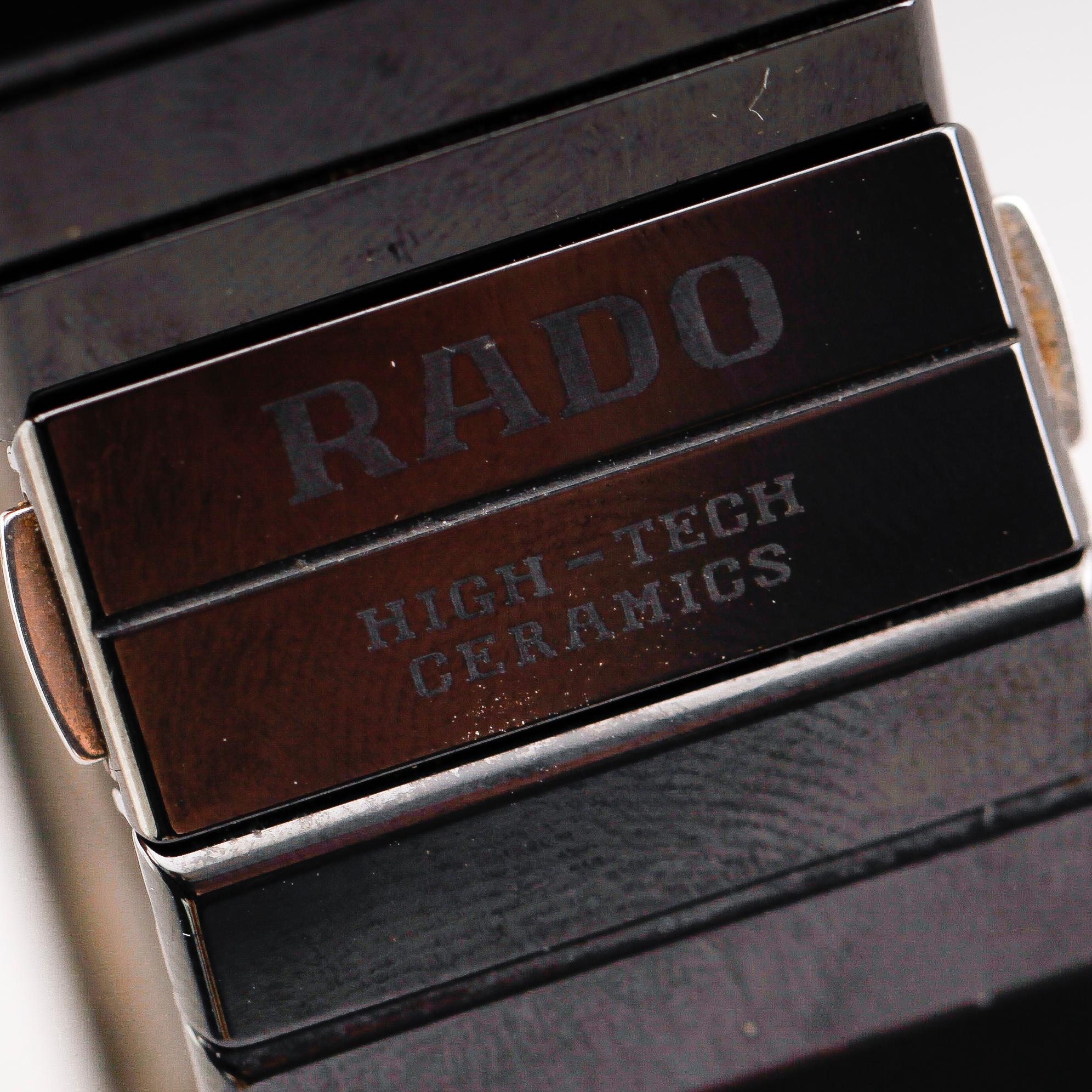 ARMBANDSUR, keramik, "Diastar, high tech ceramic", Rado, 1900-talets senare del.