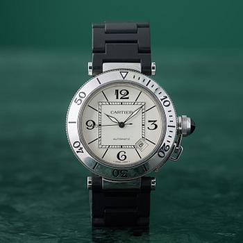 CARTIER, Pasha, Seatimer, wristwatch, 41 mm,