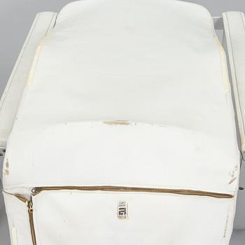 Ilmari Lappalainen, a "Pulkka" easy chair and ottoman for Asko, designed year 1968.