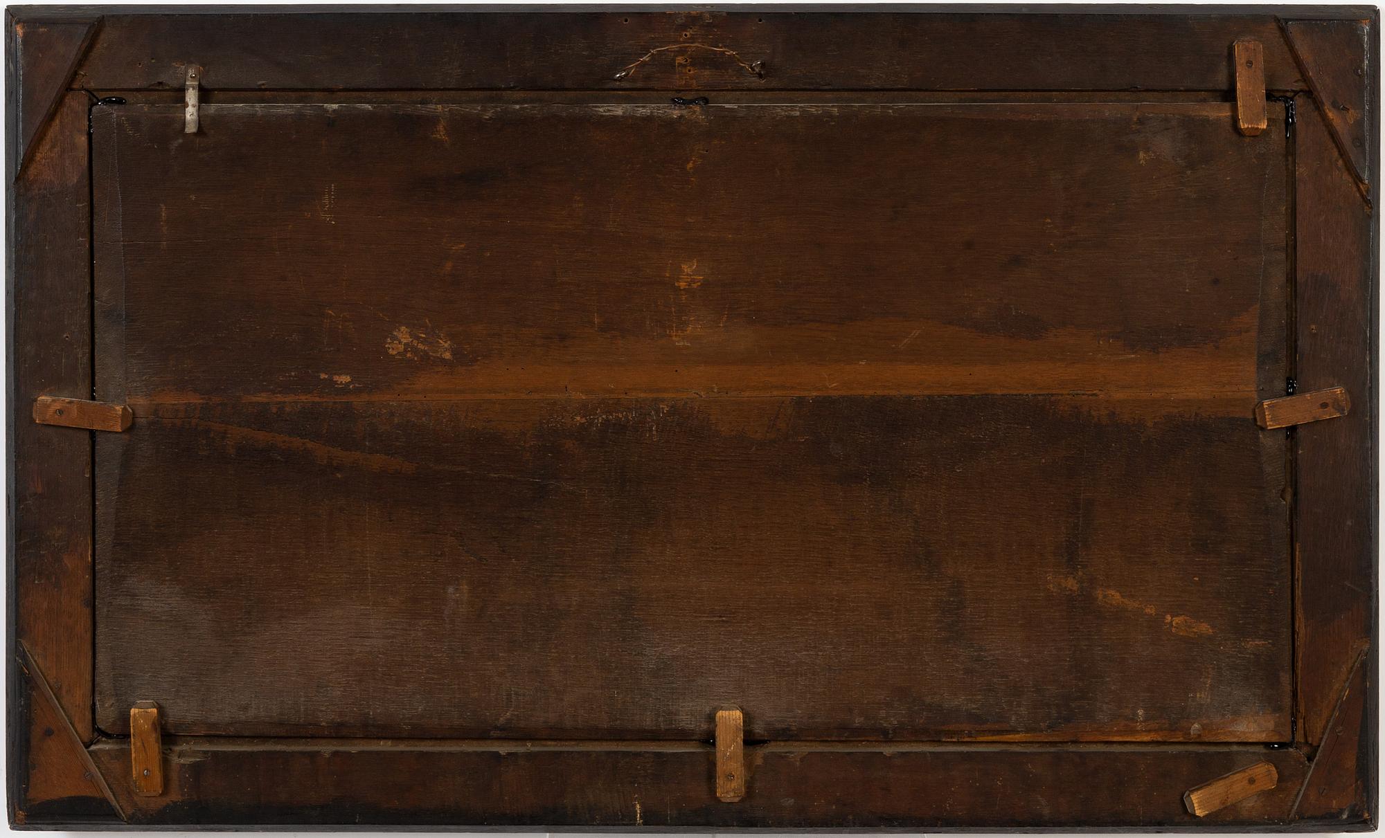 Jacob Jacobsz de Wet, hans art, olja på pannå.