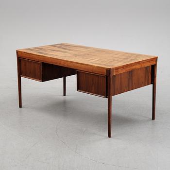 Torbjørn Afdal, A rosewood desk from Haug Snekkeri A/S, Bruksbo, Norway, 1960's.