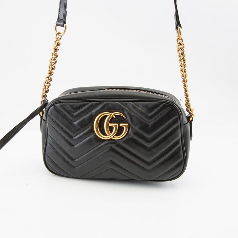 Gucci, bag, "GG Marmont Small Matelassé Bag".