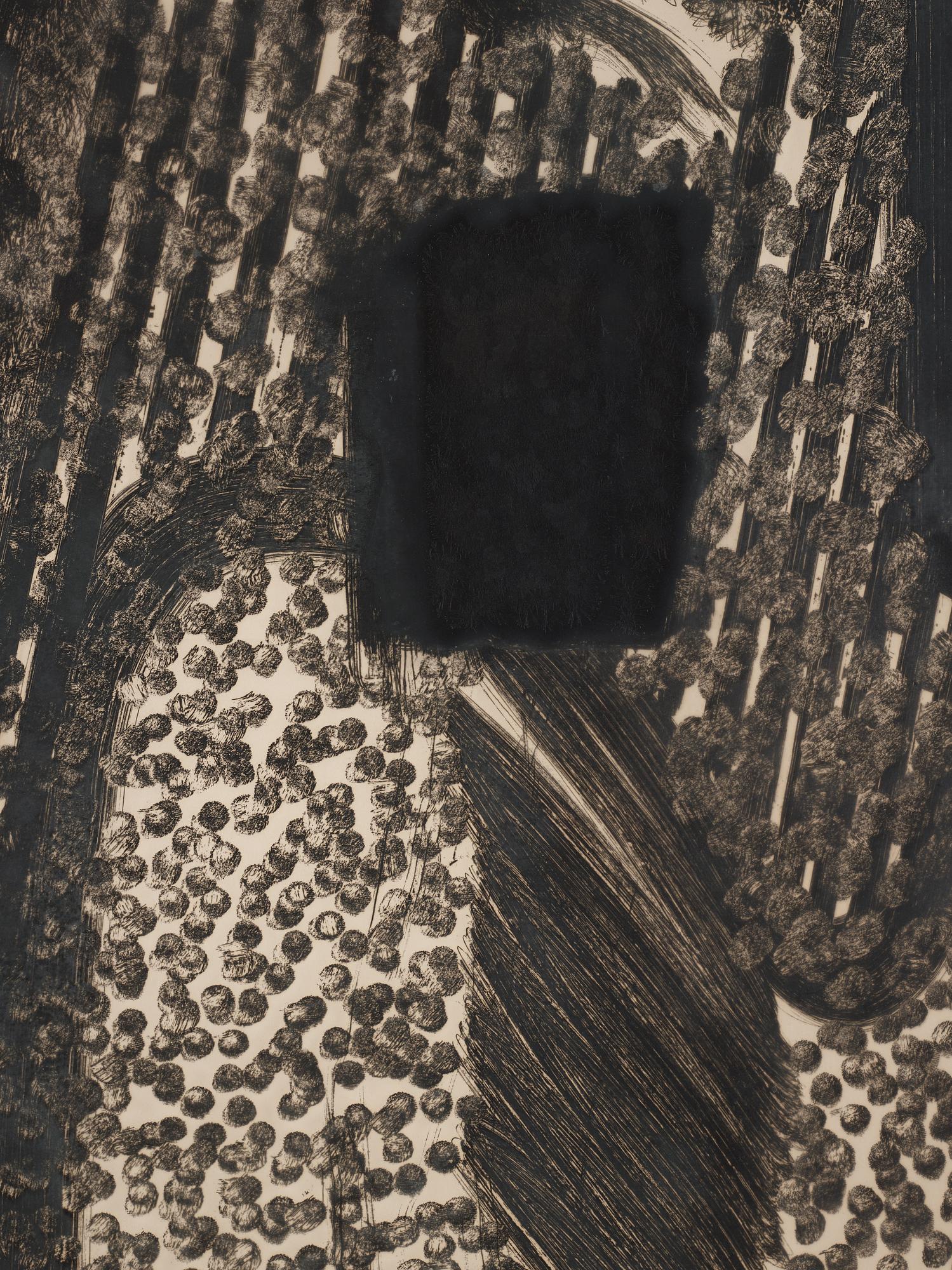 Howard Hodgkin, etsning och akvatint, 1980. Signerad och numrerad 95/100.