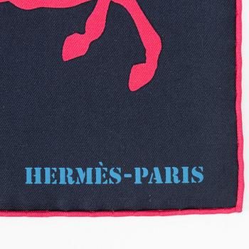 Hermès, scarf, "Ex-Libris En Camouflage".