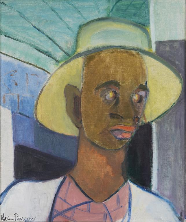 Karin Parrow, oil on canvas, signed.