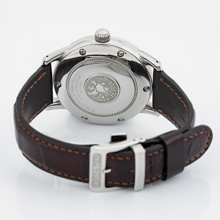 Grand Seiko, GMT, SBGM003, wristwatch, 39,5 mm.