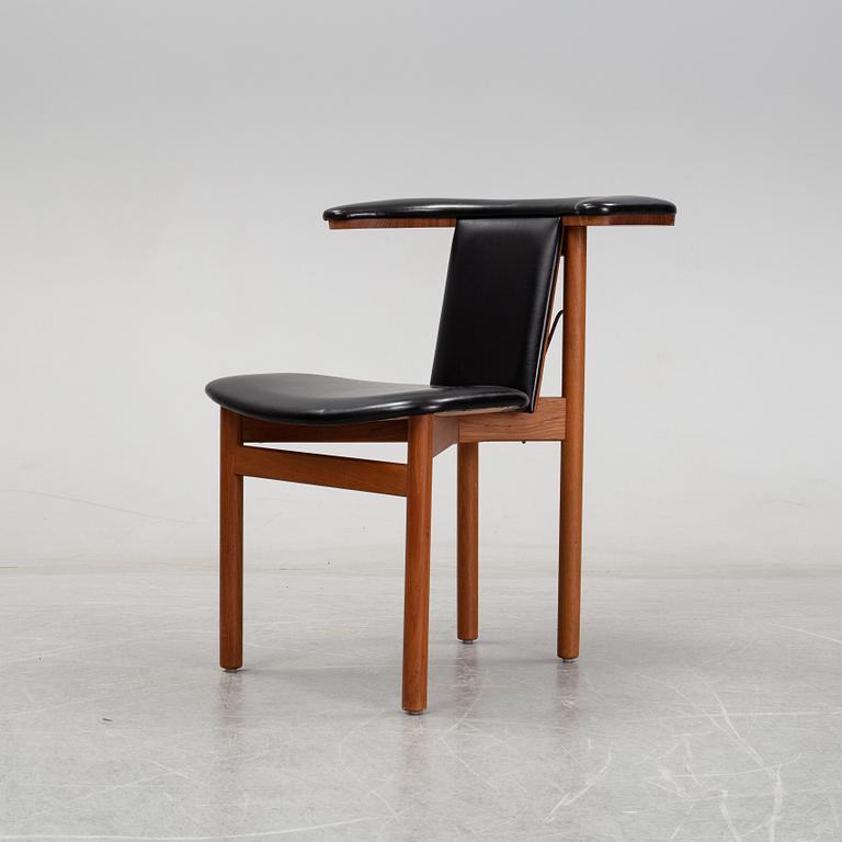 Hans Olsen, a 'King Fredrik VII' teak chair, Aerö Möbler, Denmark, designed in 1964.
