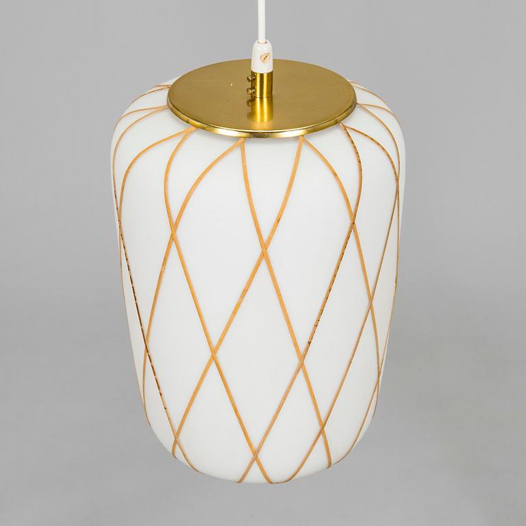 A mid-20th century '20454' pendant light for Idman.