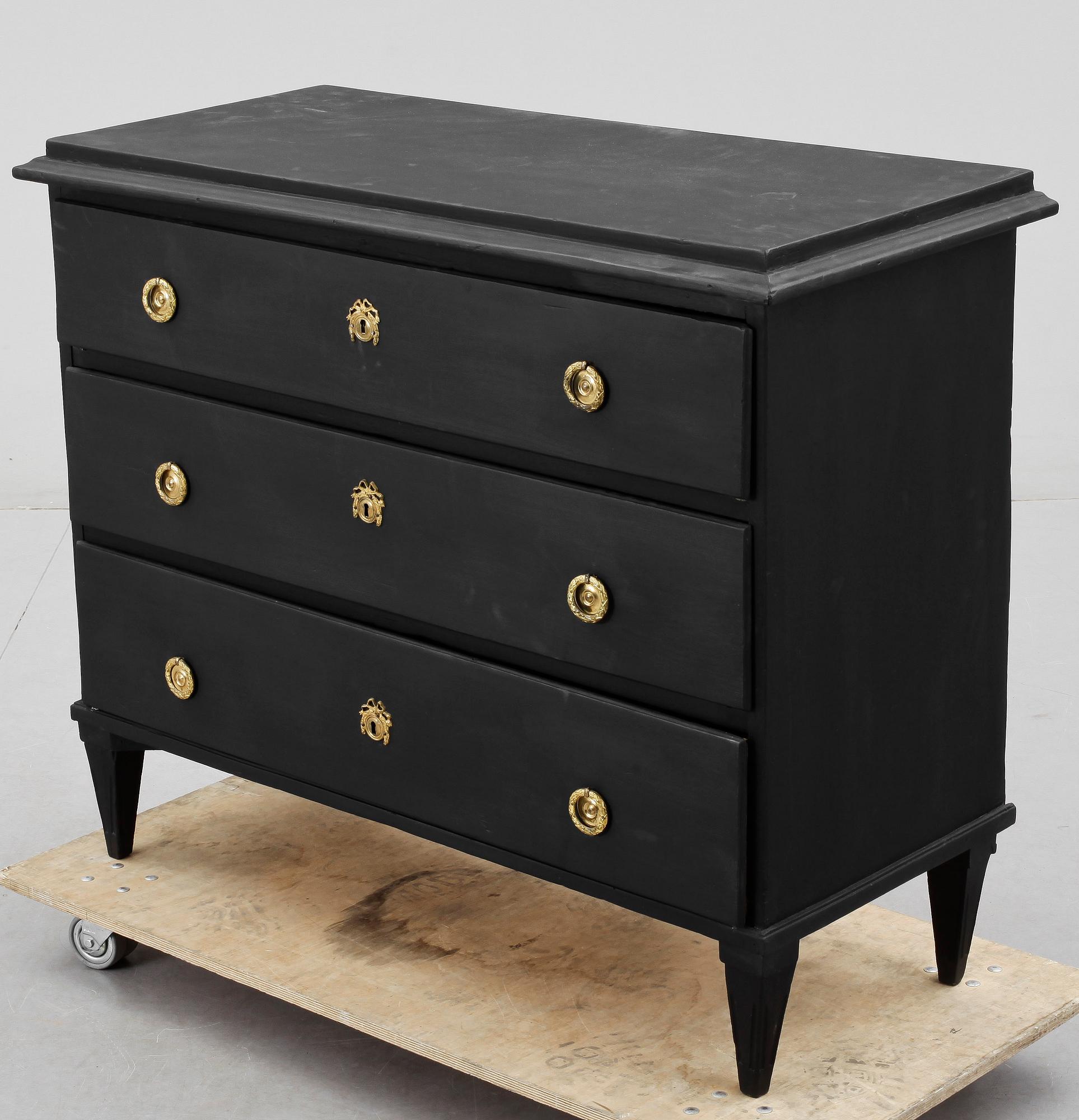 BYRÅ, sengustaviansk stil, 1900-tal.