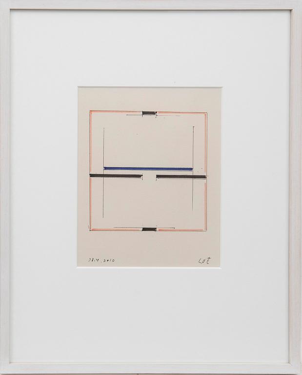 Lars Olof Loeld, "This childish face...".