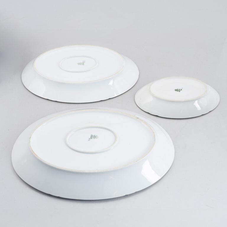 A 36-piece "Summerfugl"  porcelain dinner service, Bing & Grøndahl, Denmark.