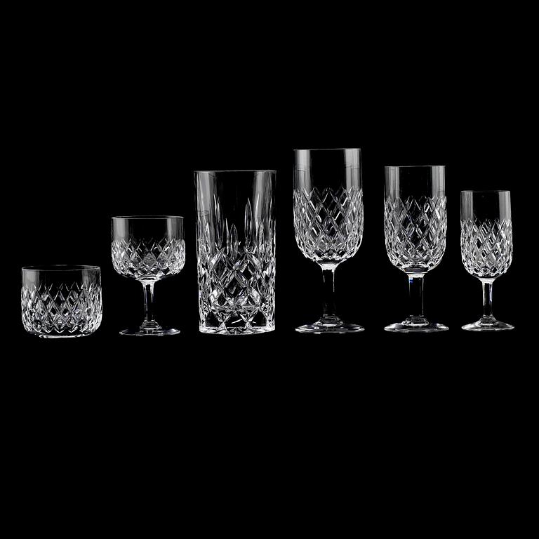 SERVISGLAS, 29 + 4 delar, 1900-talets andra hälft.