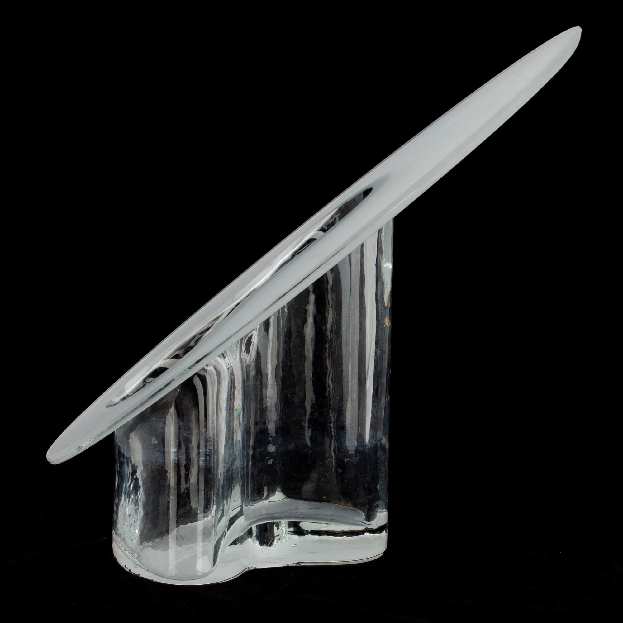 VAS, glas, "Marcel", Timo Sarpaneva Iittala, 1900-talets senare hälft.
