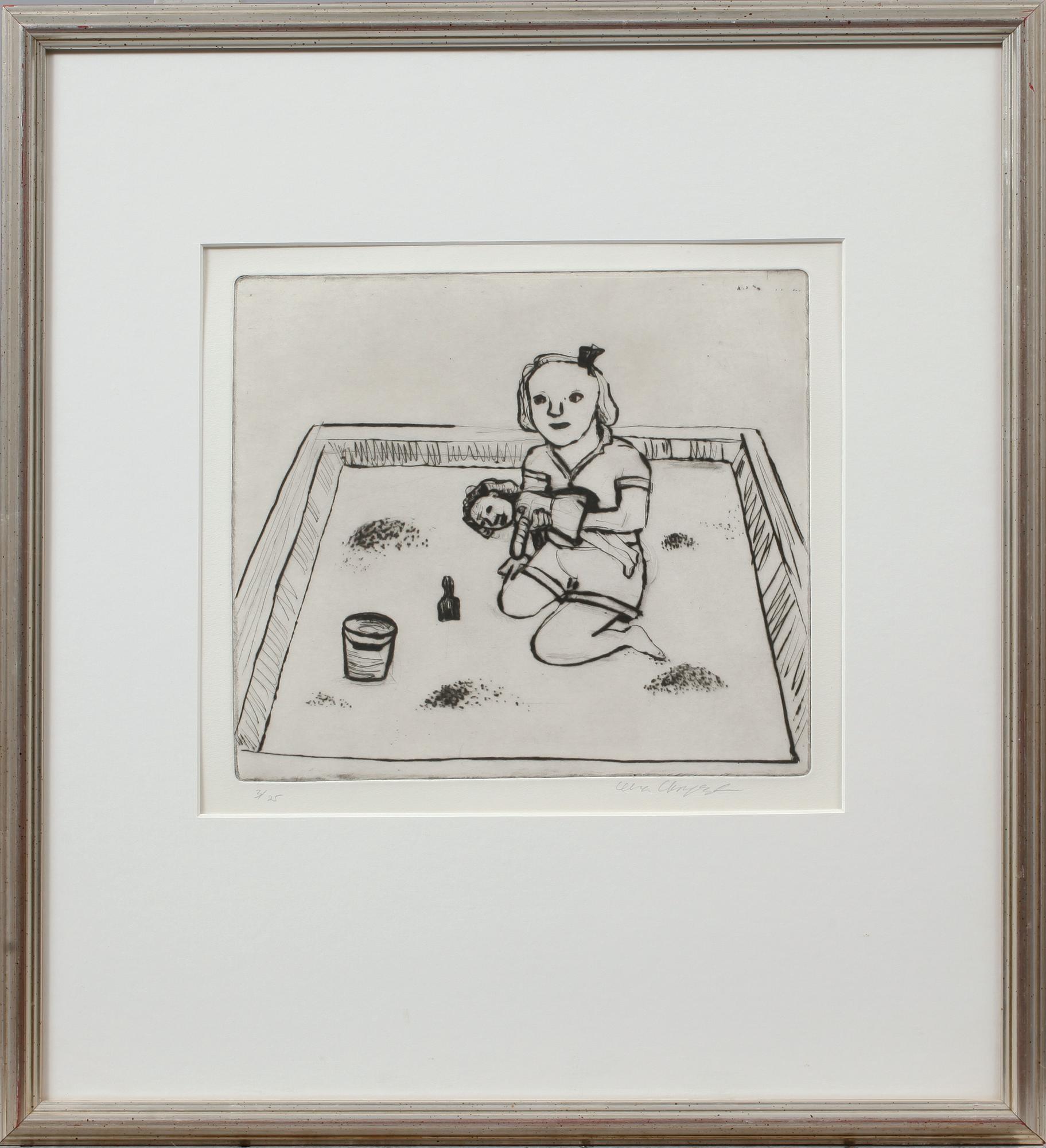 LENA CRONQVIST, etsning, signerad och numrerad 3/25.