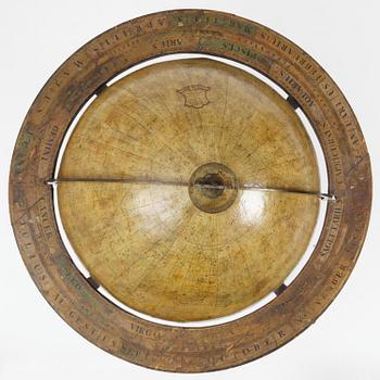 A celestial globe by A. Åkerman (manufacturer of globes in Uppsala 1759-78), 1766.