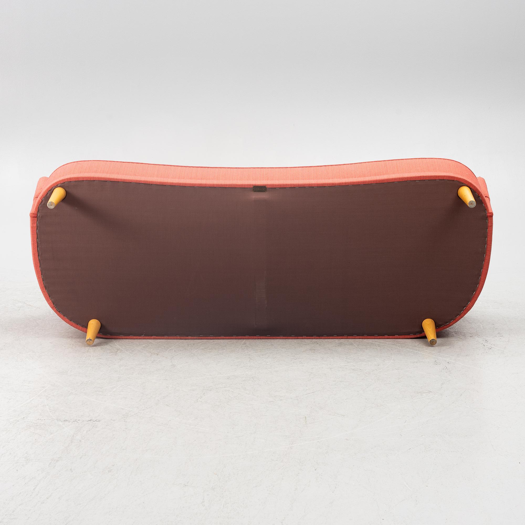 Carl Malmsten, sofa, "Samsas", OH Sjögren, late 20th century.