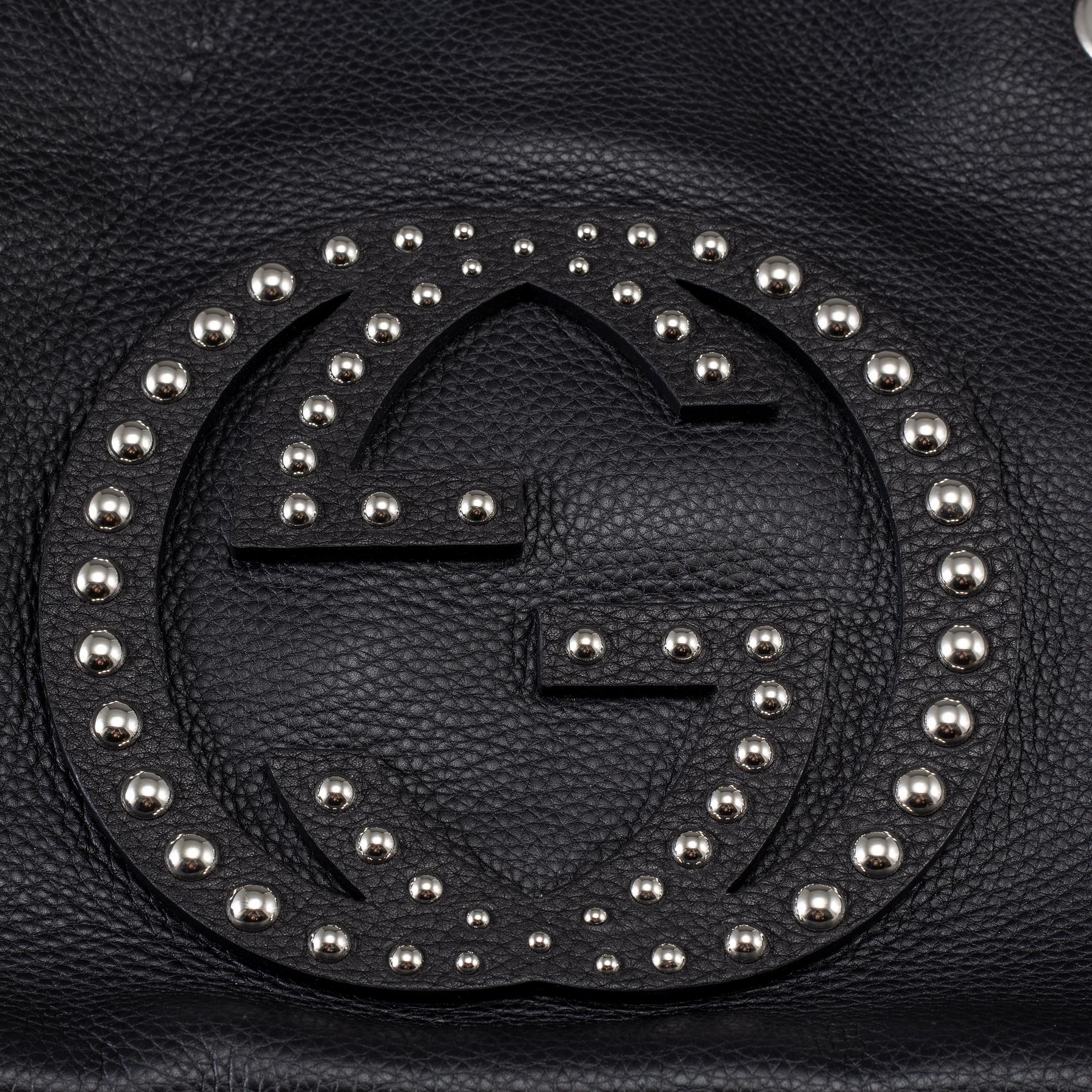 GUCCI, 'Soho' leather bag.