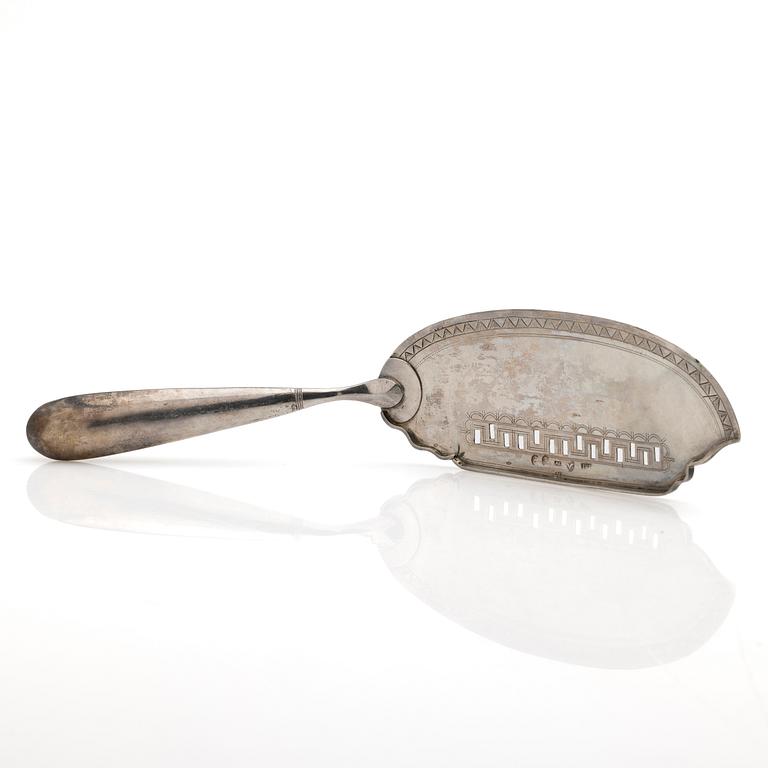 Tårtspade, Ahasverus Kaas, Norge, Christiania, 1800-talets första del.