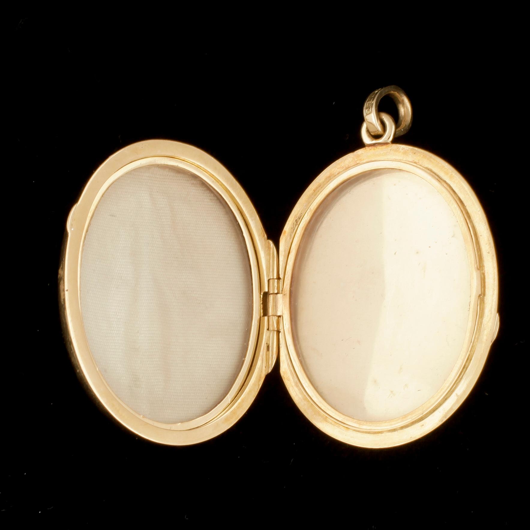 BERLOCK, 18k guld, Lars Larson & Co, Göteborg 1935. Totalvikt ca 30 g.