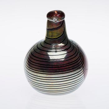 FIGURIN, glas, signerad O. Toikka Nuutajärvi Notsjö.