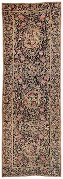 437. A Karabagh runner, South Caucasus, c. 649 x 228 cm.