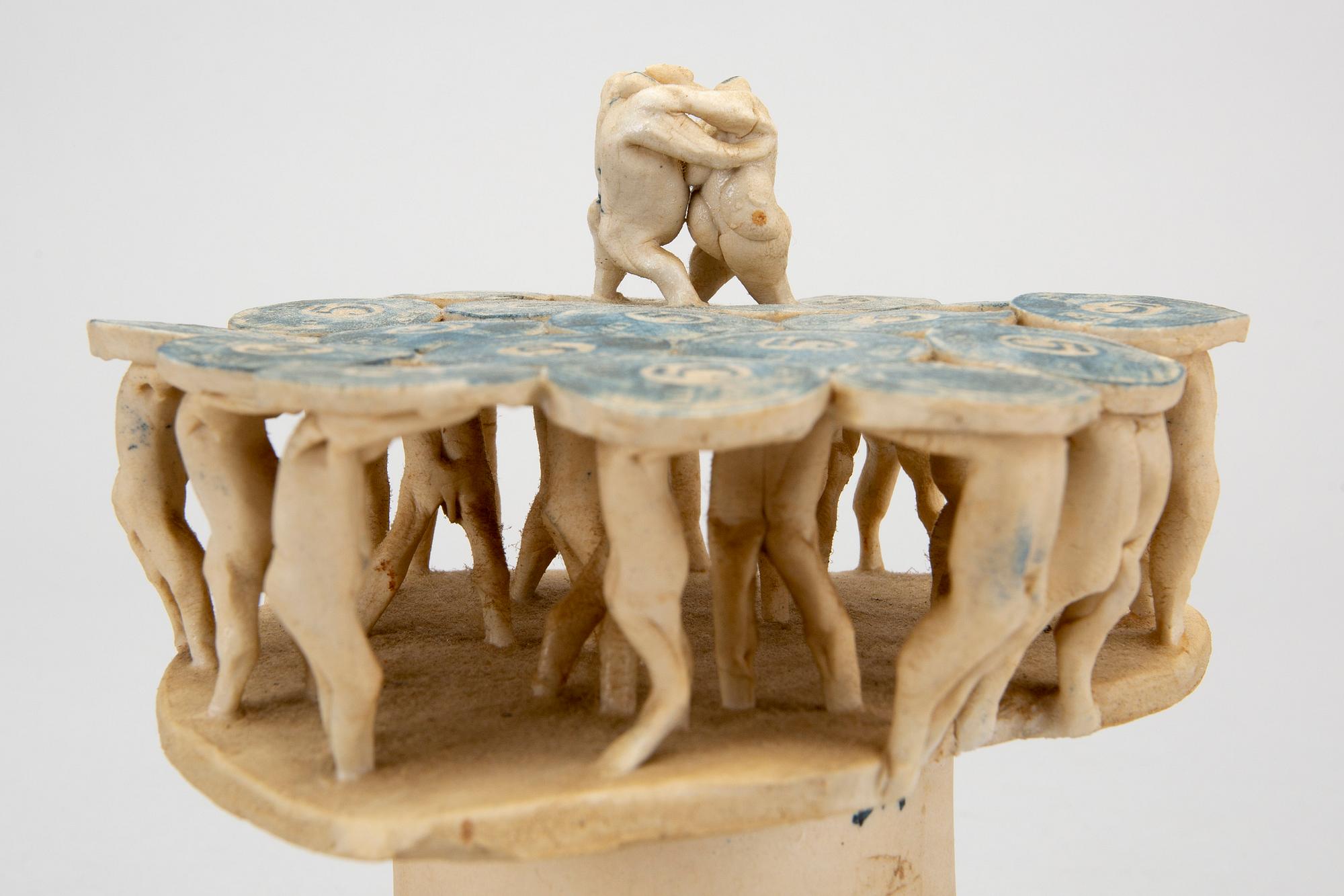 BRITT-INGRID "BIP" PERSSON sculpture, signed, 1960's.