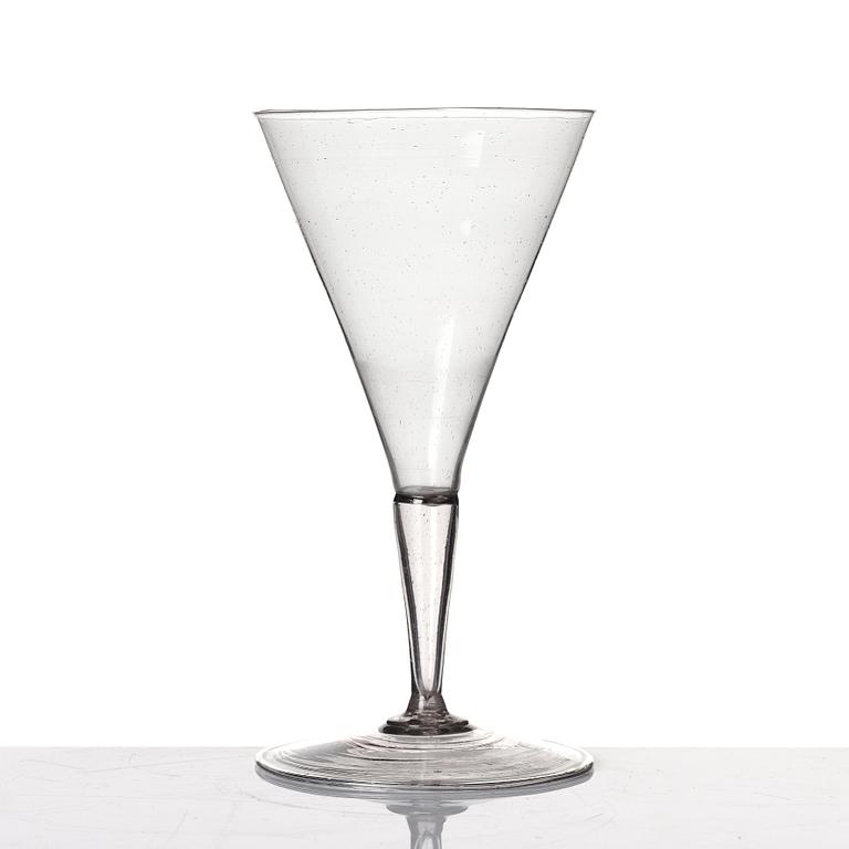 Spetsglas, 1700-tal. Möjligen Venetianskt.