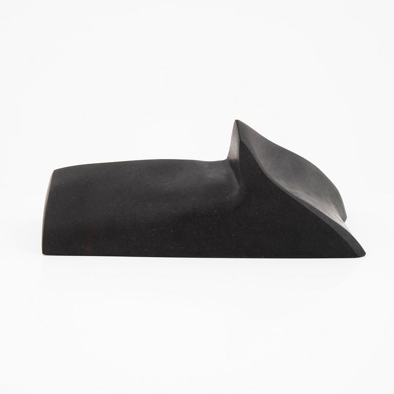 Björn Selder, skulptur, osignerad, diabas.