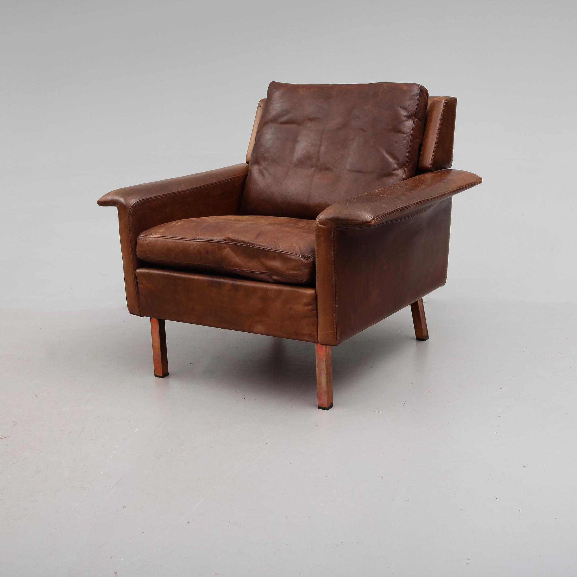 FÅTÖLJ, Arne Vodder för Fritz Hansen, 1960-tal.