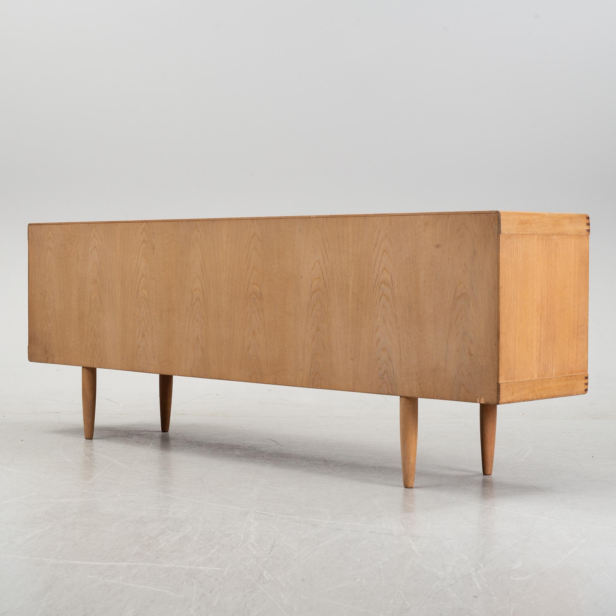 An oak sideboard, Bramin, Denmark, second half of the 20th Century.