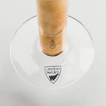 GUNNAR CYRÉN, glas,  4+4 st "Nobel", Orrefors.