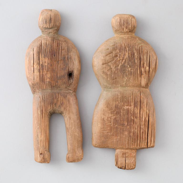 DOCKOR, trä, allmoge, 1700-tal.