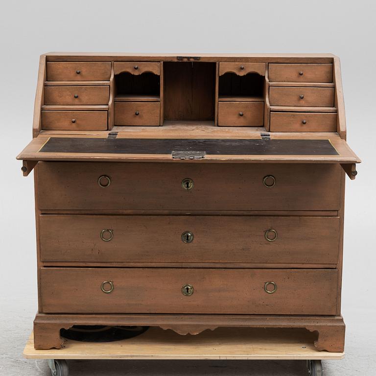 An 18th century secretaire.
