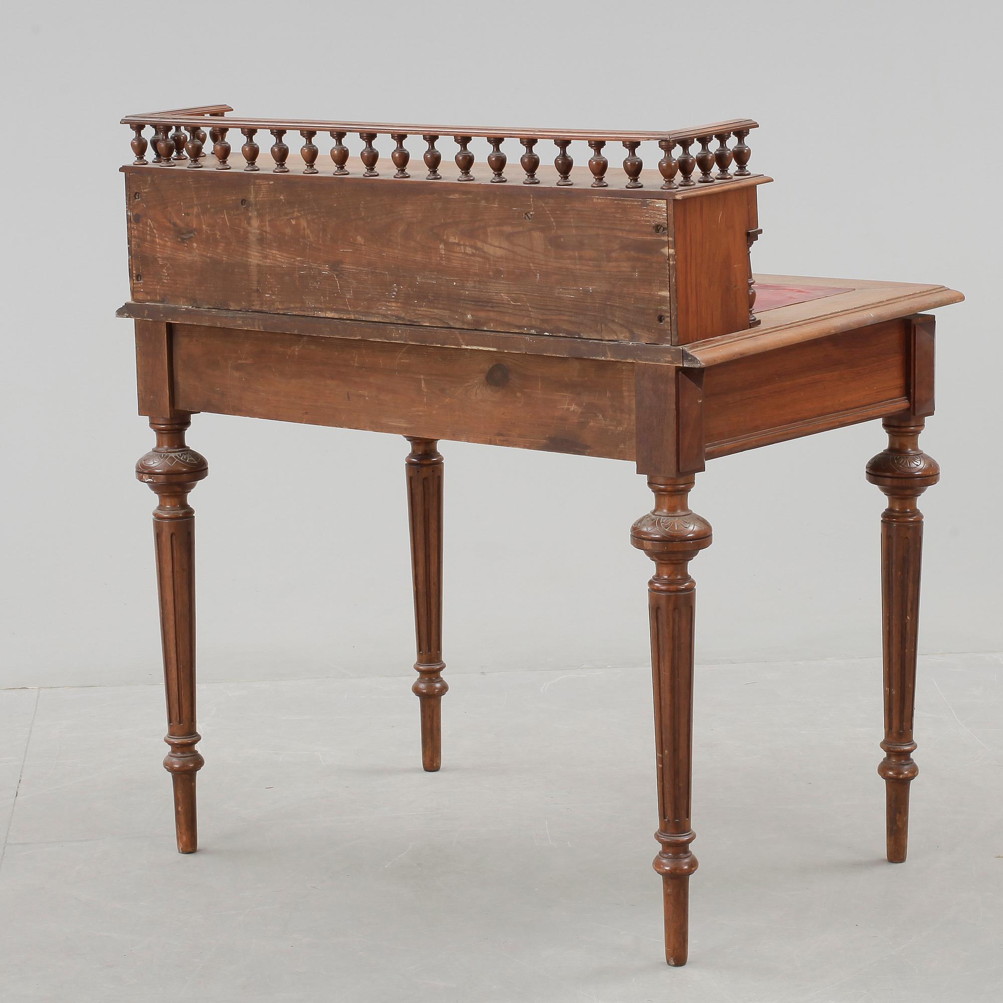 SKRIVBORD, nyrenässans, 1800-talets slut.