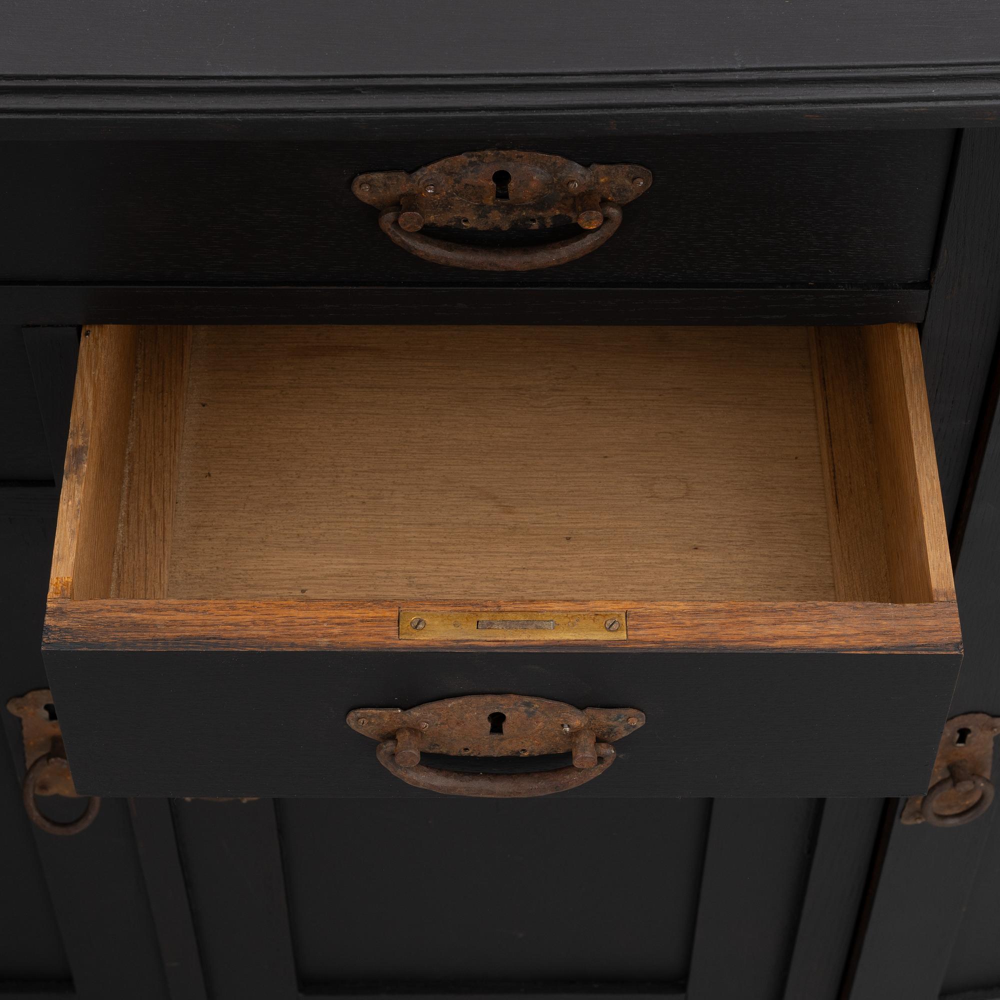 A sideboard, early 20th Century.