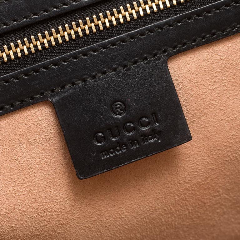 GUCCI, väska, "Padlock medium Gucci Signature top handle bag".