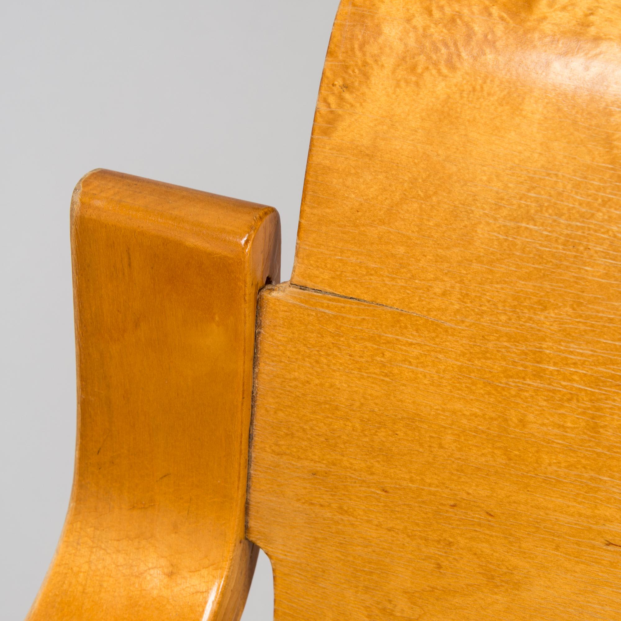 Alvar Aalto, a pair of 1940's '31' armchairs for, O.Y. Huonekalu- ja Rakennustyötehdas A.B.
