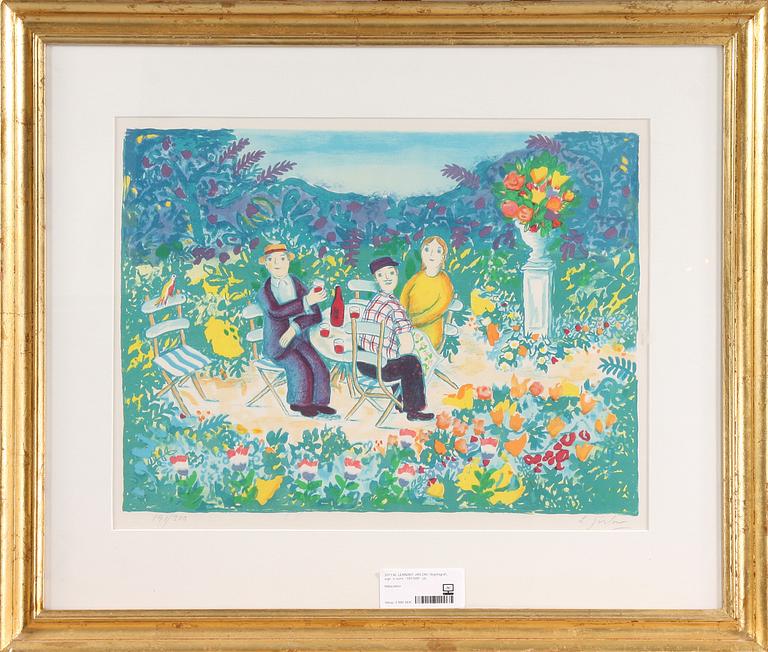 LENNART JIRLOW, färglitografi, sign. o numr. "191/300".