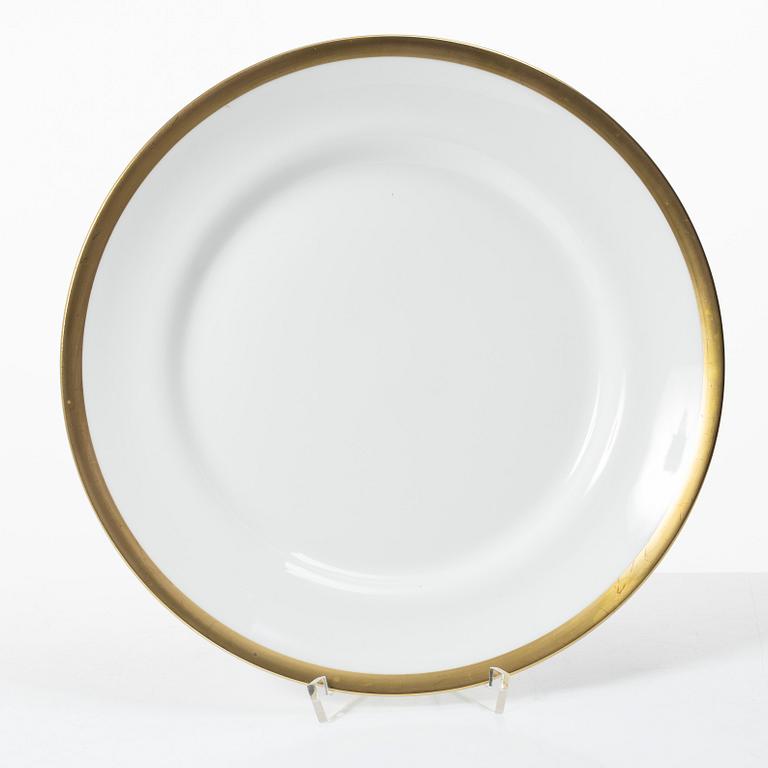 Karin Björquist, Eight cover plates, 'Empiren i Sverige Nationalmuseum', Gustavsberg, 1991–92.
