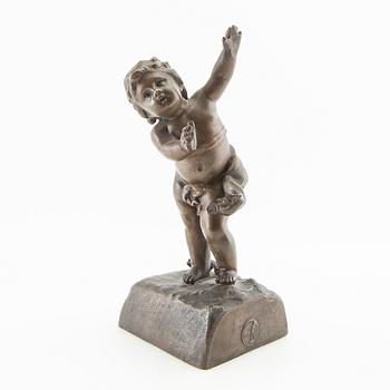 Okänd konstnär 1900-tal, skulptur Putto.