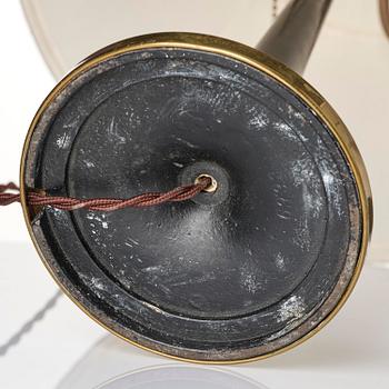 Harald Notini, a pair of table lamps model "15009", Arvid Böhlmarks Lampfabrik, Stockholm, 1930s.