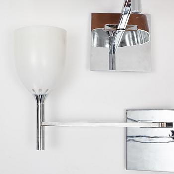 Philippe Starck, a pair of 'Ktribe' wall lights, Flos, Italy.