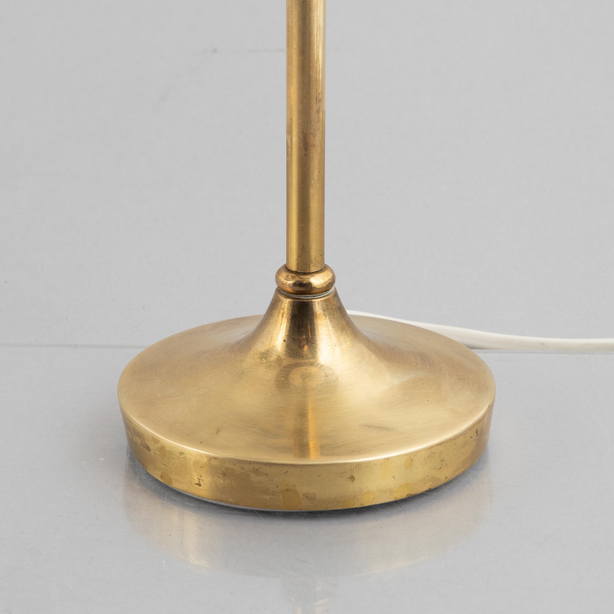 Bordslampor, ett par, modell 15711, Böhlmarks, 1950/60-tal.