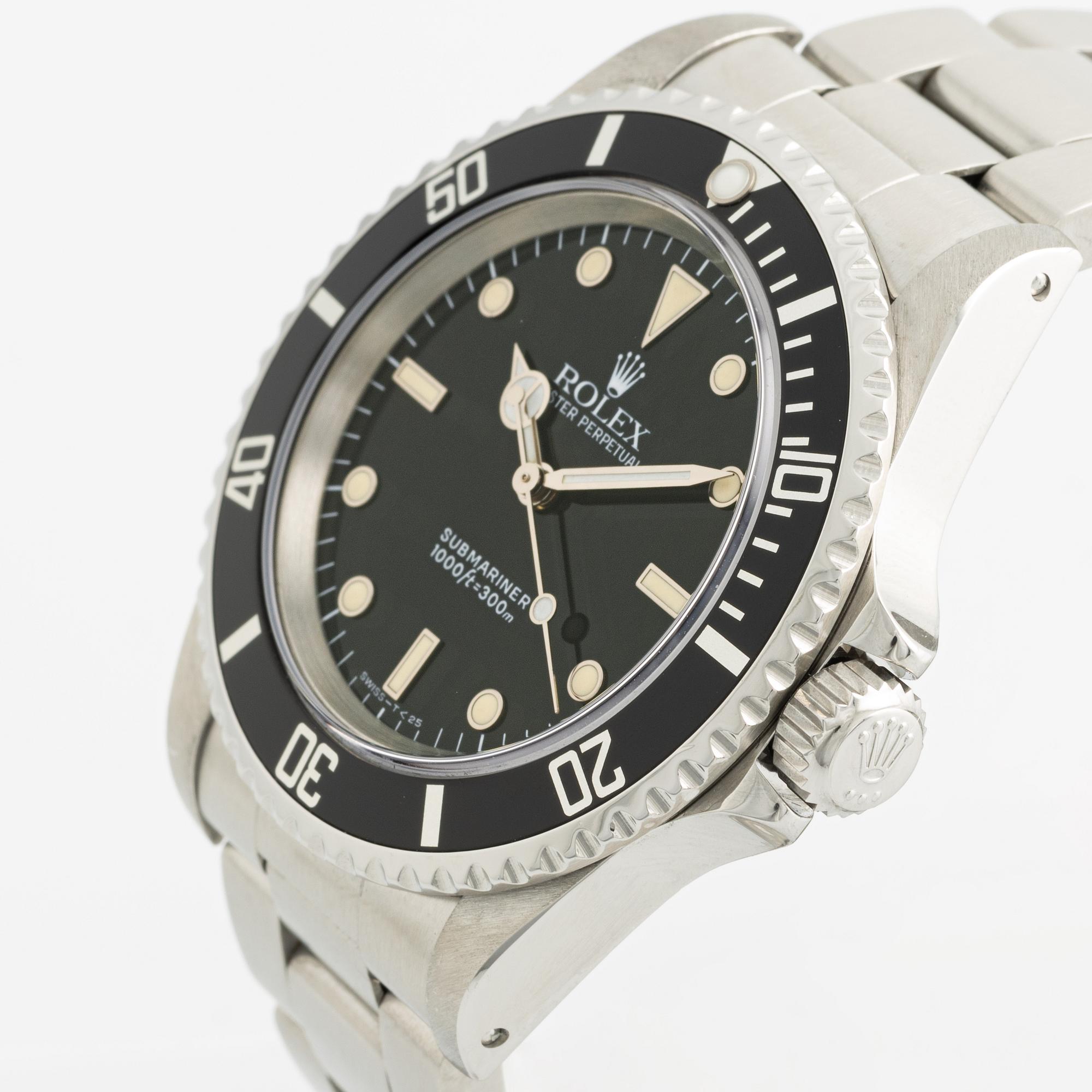 Rolex, Oyster Perpetual, Submariner, armbandsur, 40 mm.