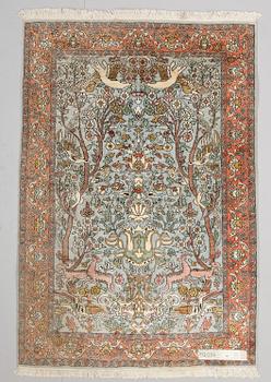 MATTA, Kashmir, silke. 185 x 125 cm.