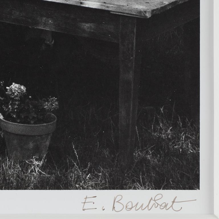 Edouard Boubat, photograph signed.