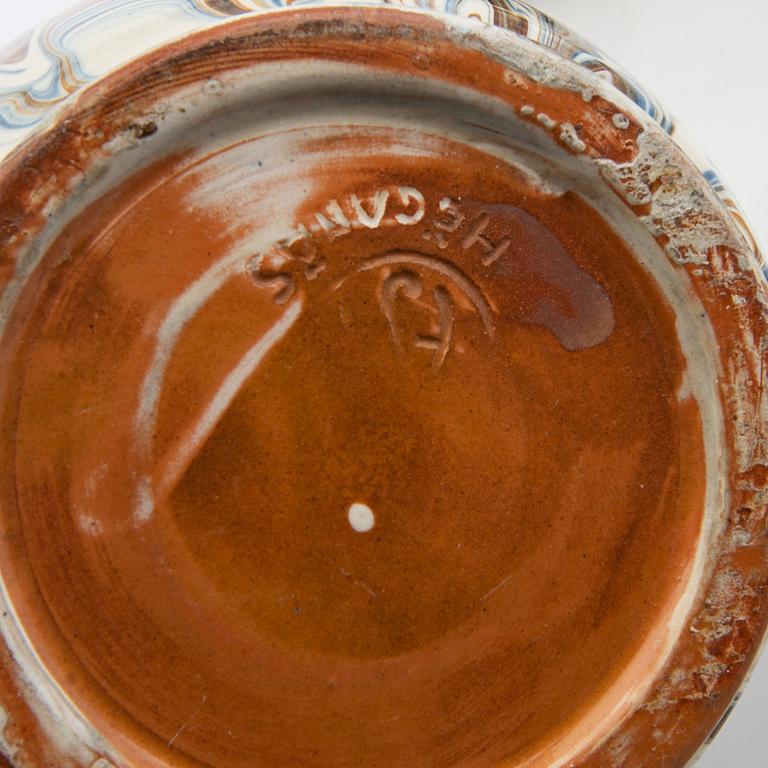 Andersson & Johansson pitcher 4 pcs Höganäs first half/mid 20th century.