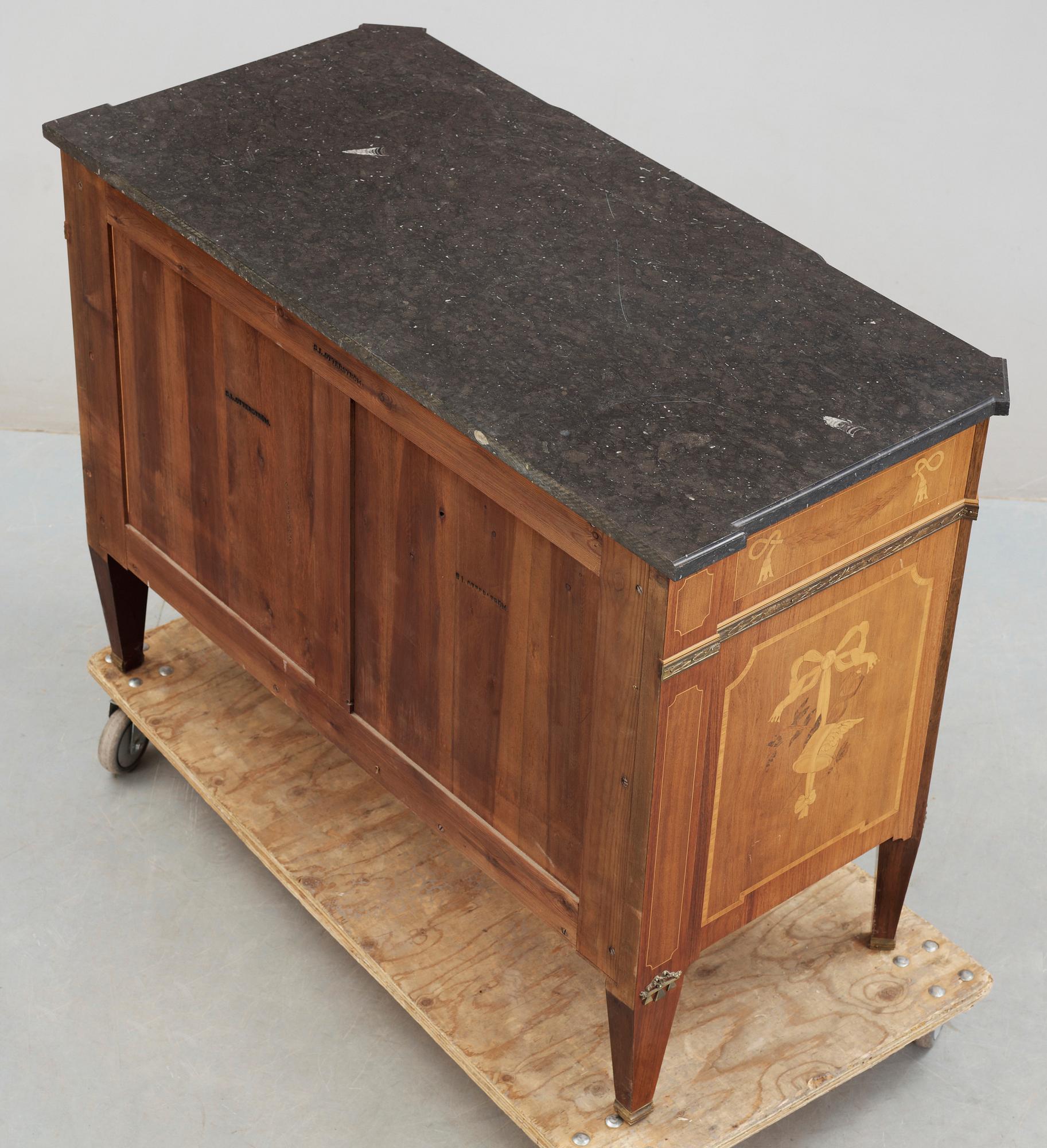 BYRÅ, gustaviansk stil, S.L Otterström. 1900-talets första hälft.